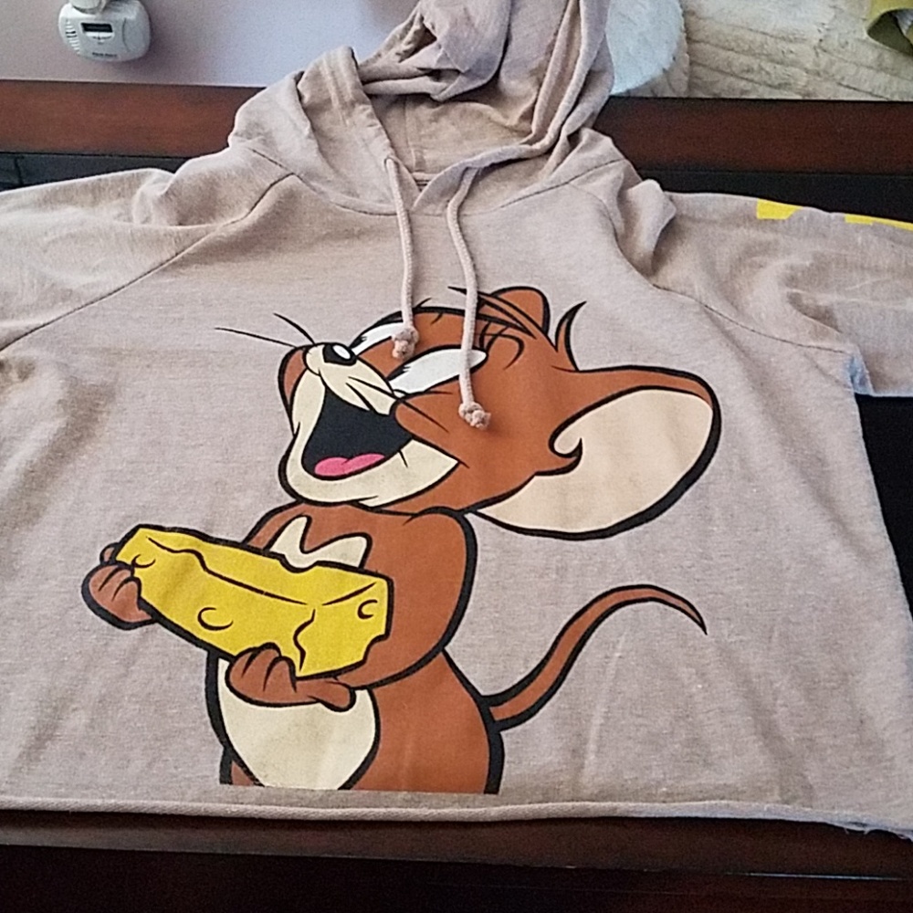 Cropped hoodie
